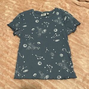 Mighty Fine Celestial Blue Short Sleeve Tee